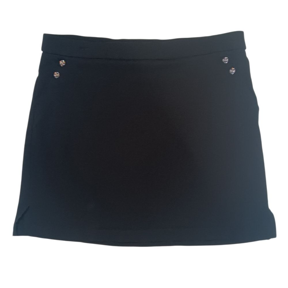 Rafaella Black Mini Skort Skirt Sz XXL